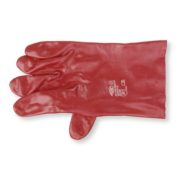 PVC rukavice potiahnuté veľ. 10